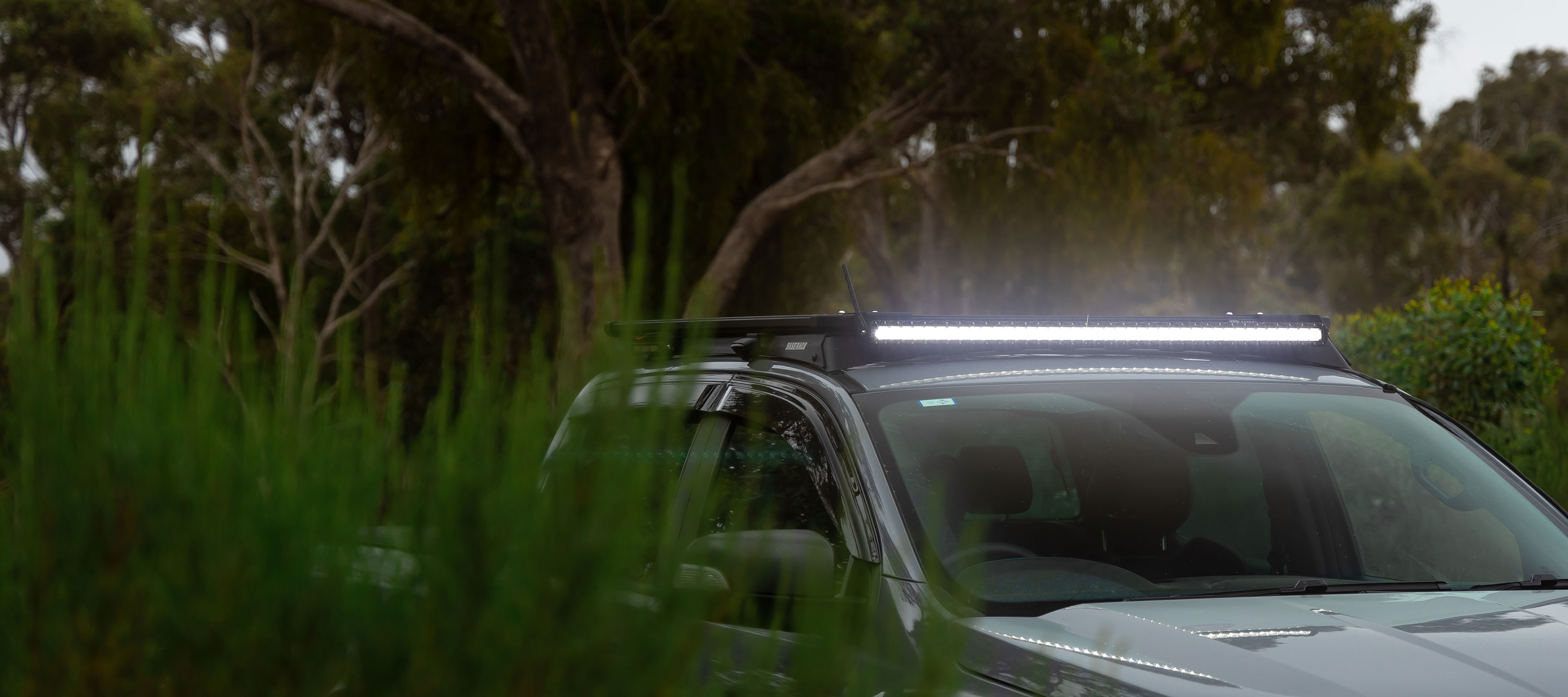 Arb Base Rack Led Light Covers STEDI™ - LED Light Bar Bracket to suit ARB Base Rack