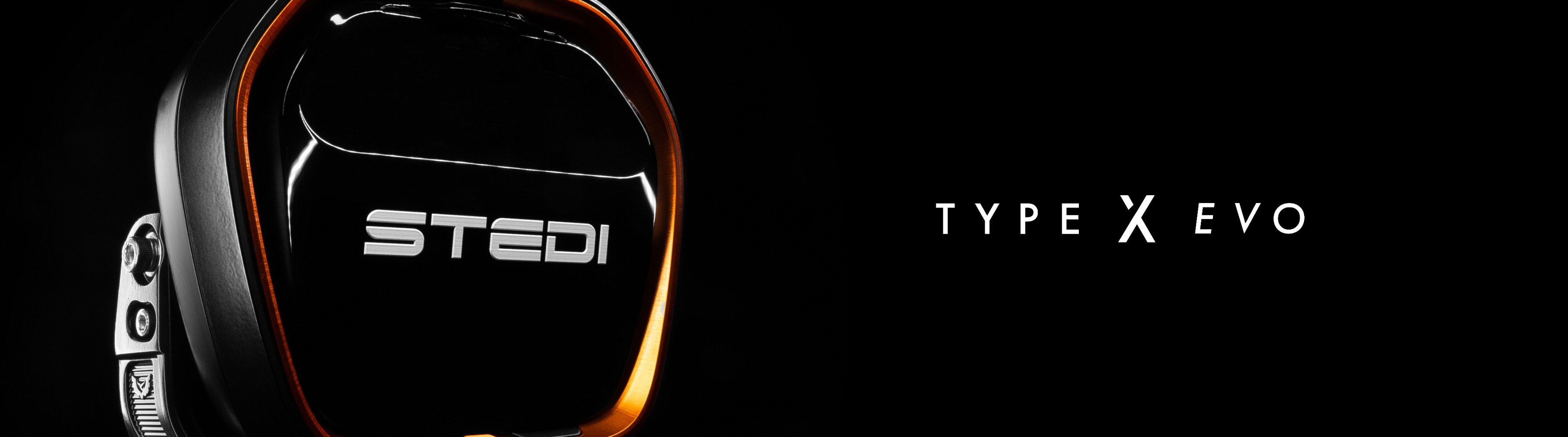 A bespoke Type-X™ EVO LED driving light, on a black backdrop.